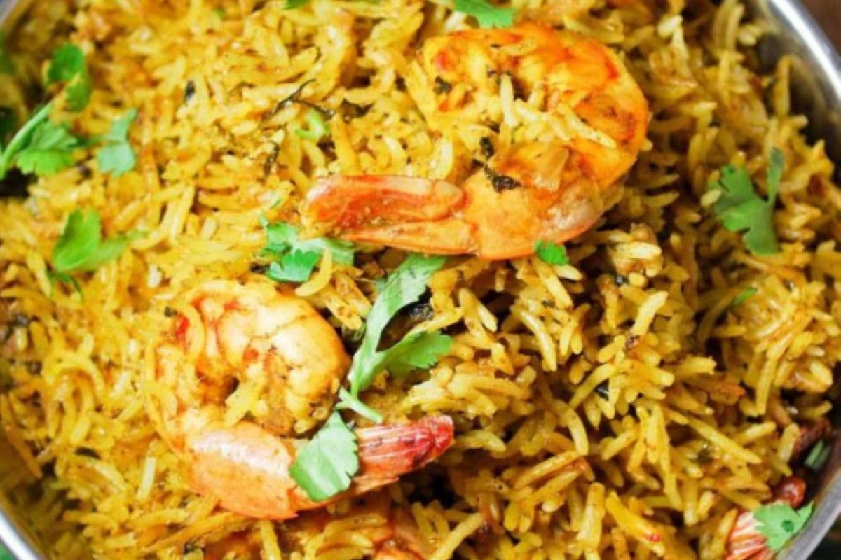 Shrimp Biryani