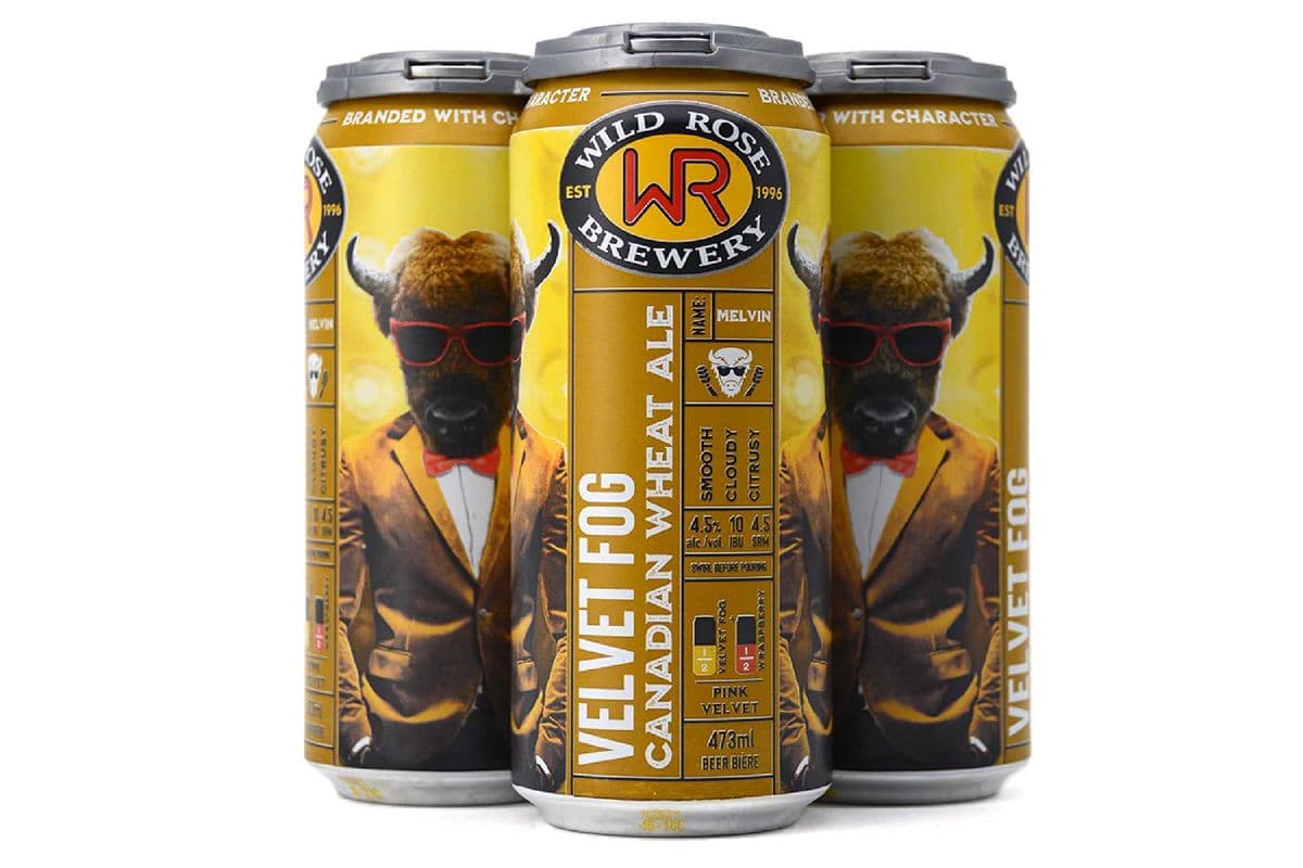 Wild Rose Velvet Fog (4 x 473 ml Cans)