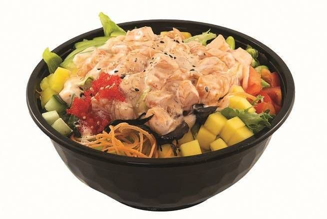 P5. Spicy Salmon Poke