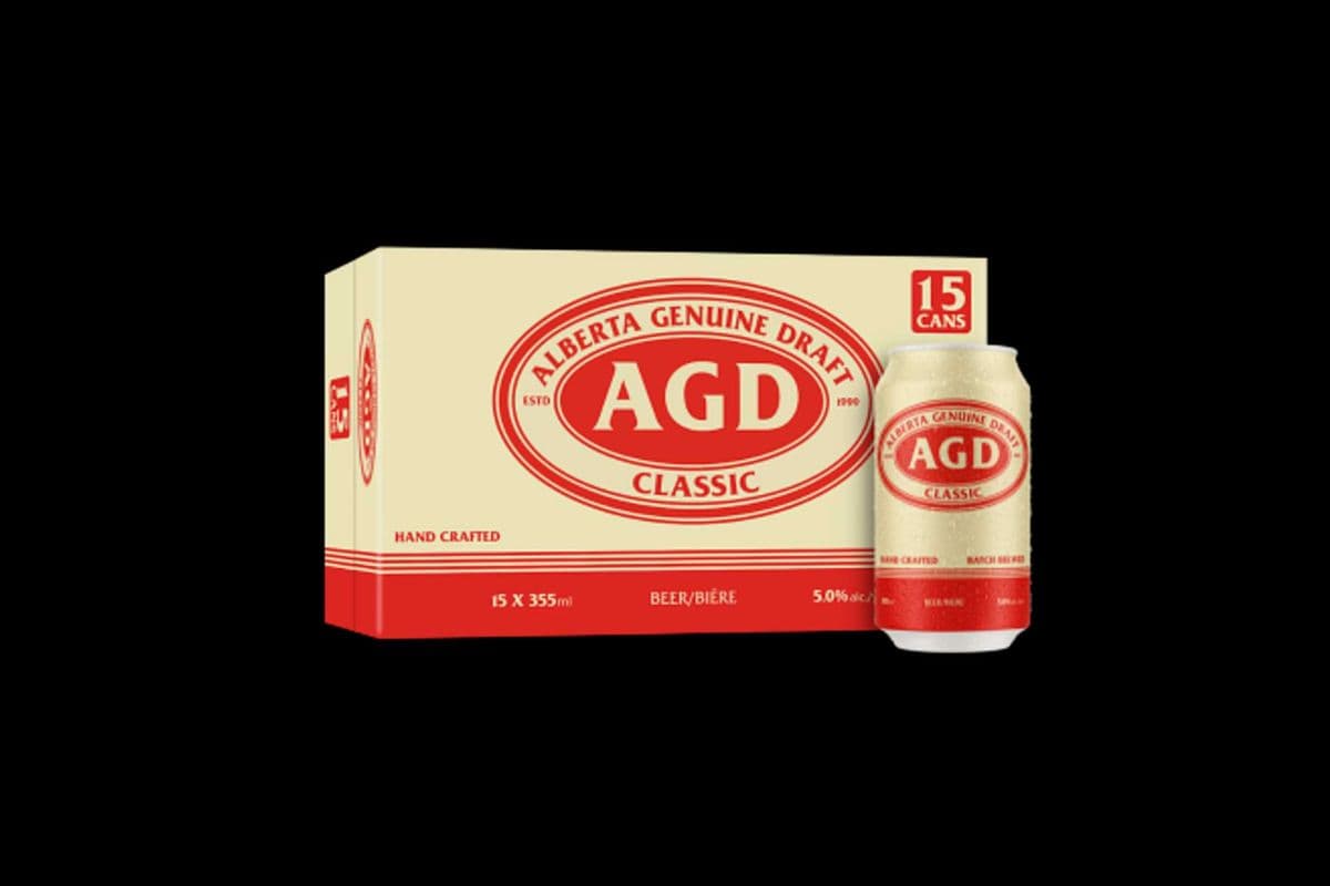 ALBERTA GENUINE DRAFT (15 x 355ML CANS) (15 x 355ML)