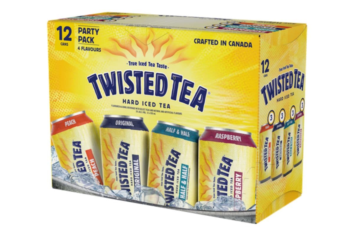 Twisted Tea Hard Iced Tea Variety Pack 12*355ml (1 x 355ml)