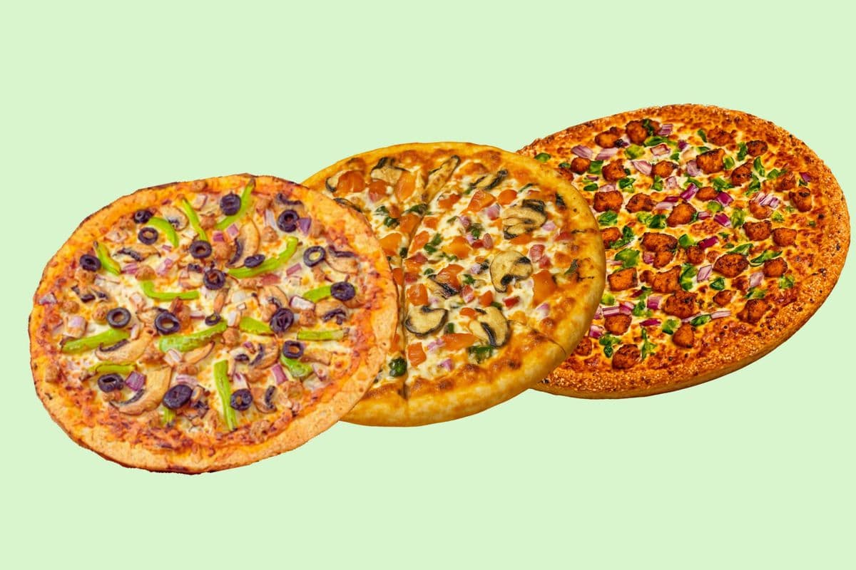 Combo 2: Three Medium 3 Topping Pizzas
