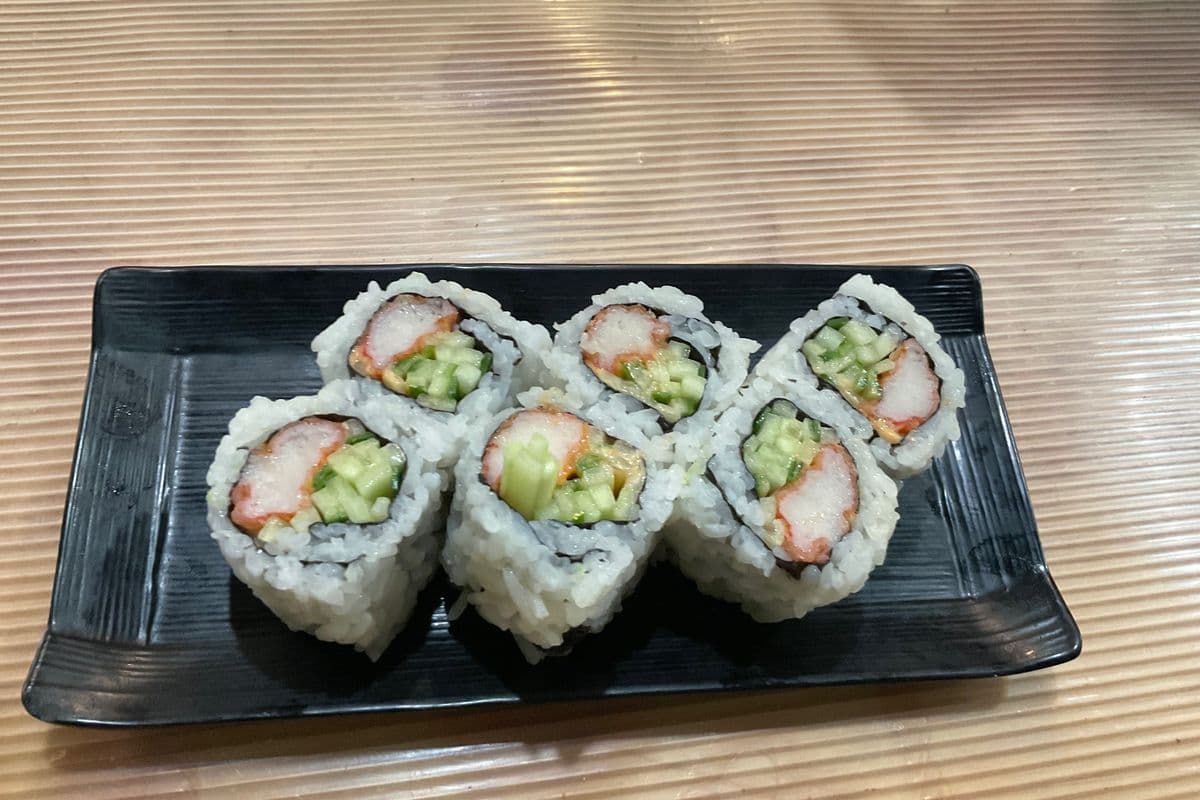 spicy crab tempura roll