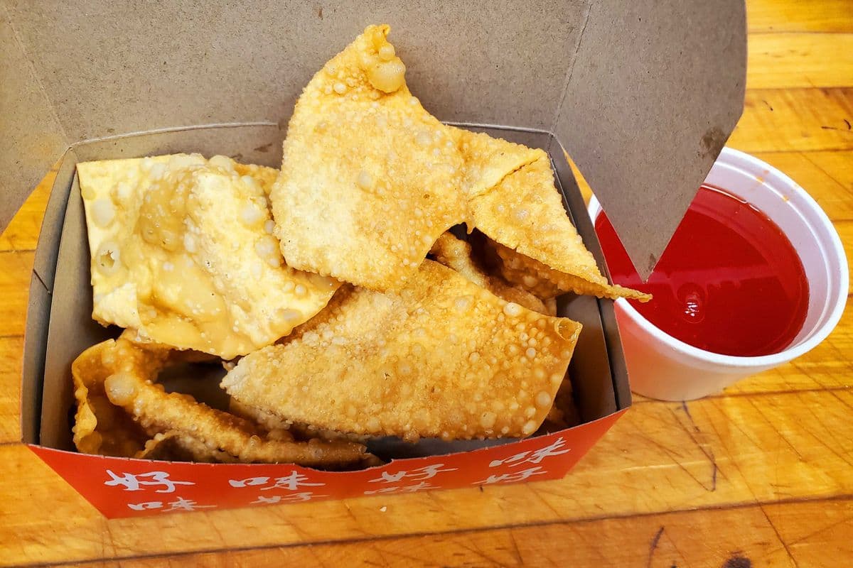 8. Sweet & Sour Deep Fried Wonton