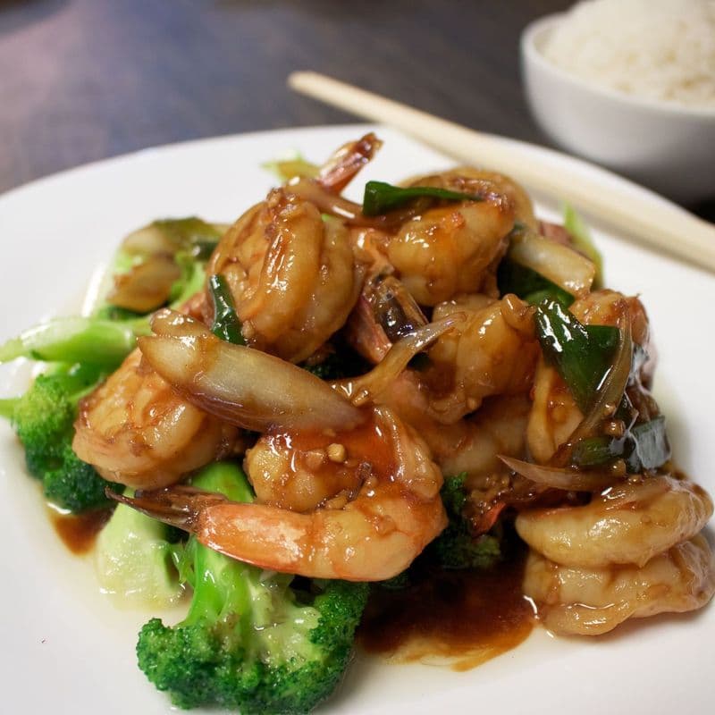 111. Crevettes Brocoli 西兰花虾