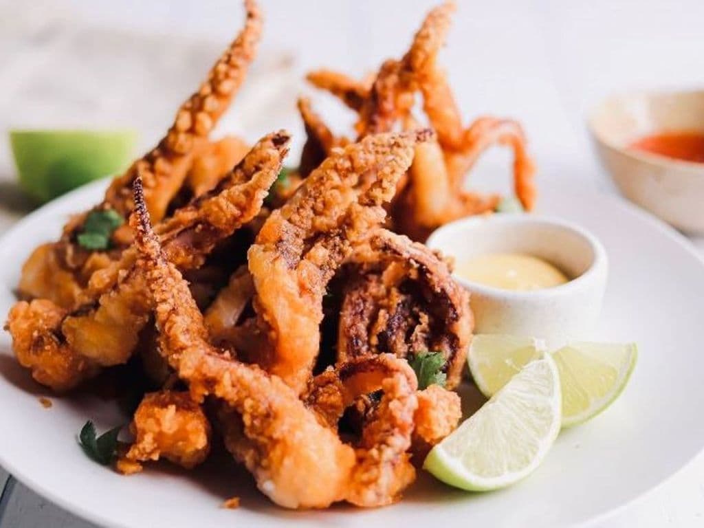 Crispy Squid Tentacles