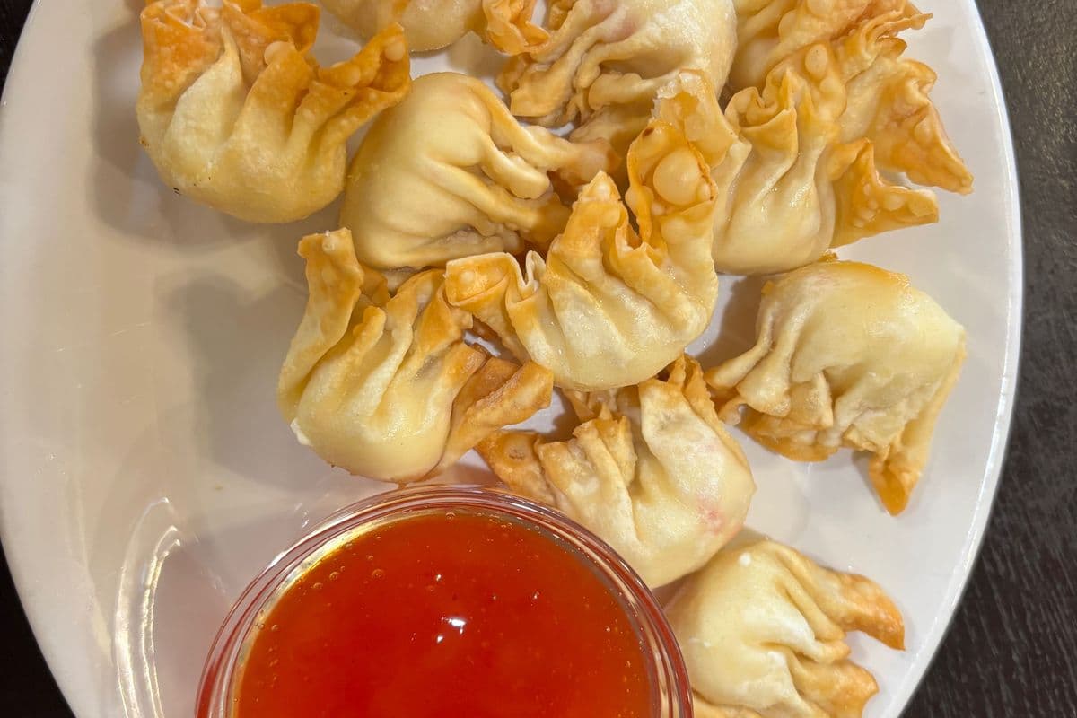 7. Cream Cheese Wonton