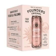 Founders Grapefruit Tequila Paloma, 4 x 355 ml