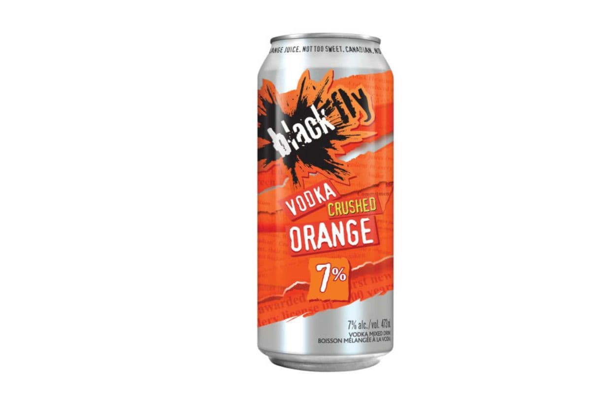 BLACK FLY VODKA CRUSHED ORANGE (1 x 473ML)