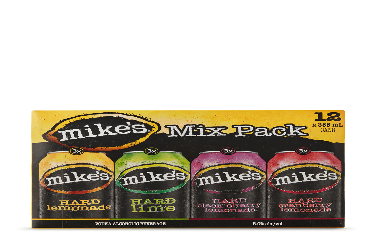 Mike's Core Mixer Pack Assorted (12 x 355 ml)