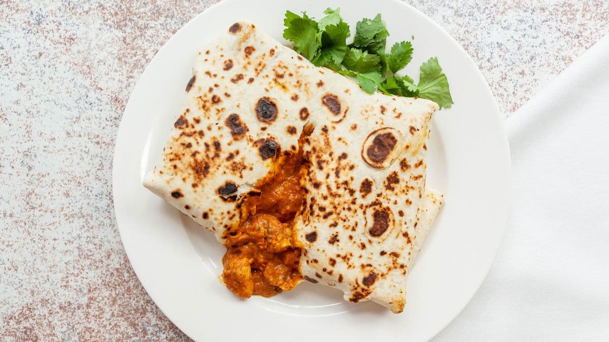 Chicken Korma Roti