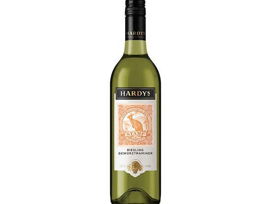 Hardys Riesling Gewurtz, 750mL (11% ABV)