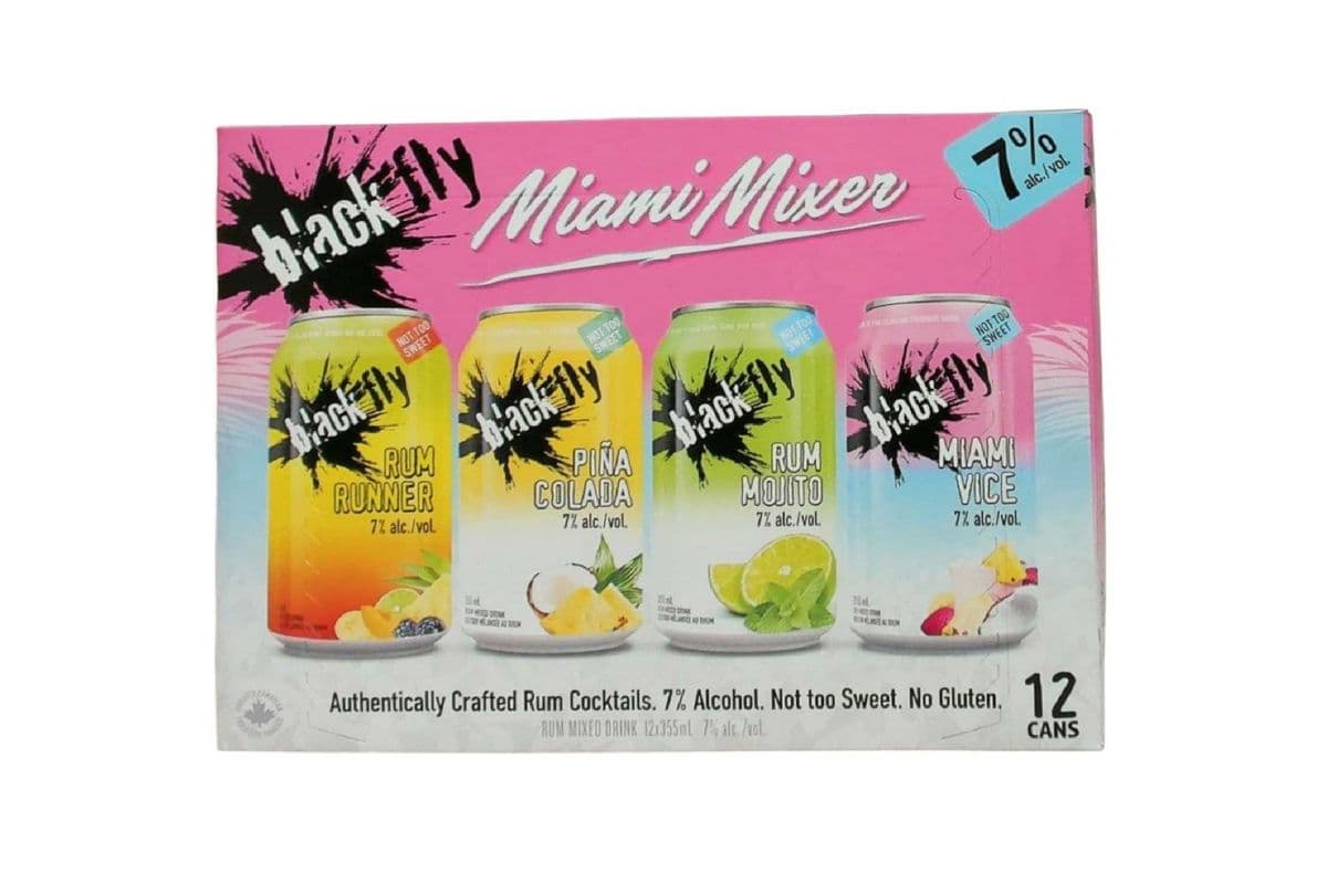Black Fly Tropical Rum Mixer-12PK (12 x 355ml)