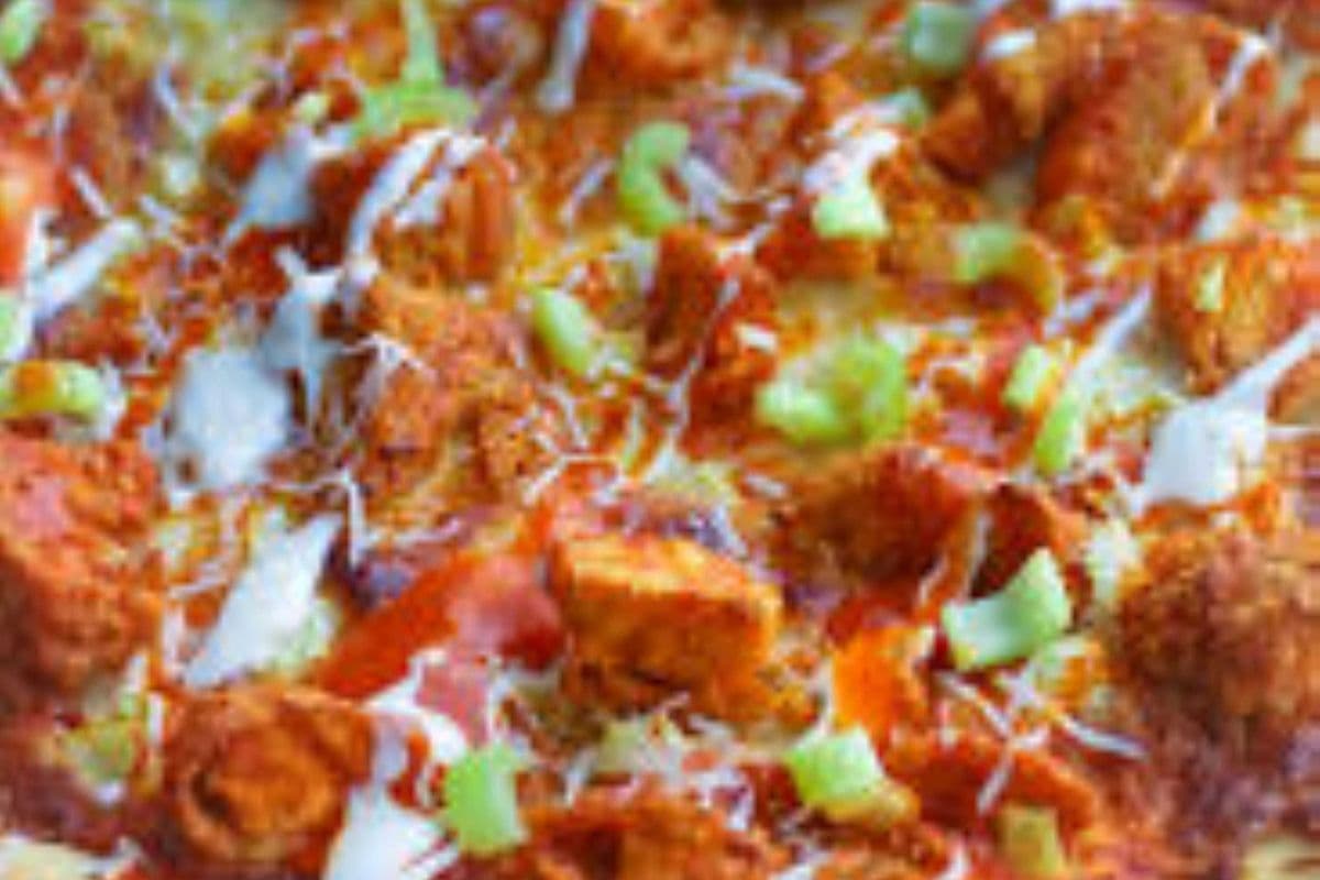 Fiery Buffalo Chicken Pizza