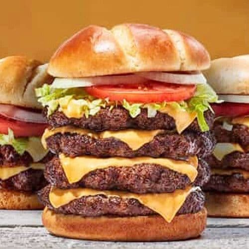Hooters Mile High Burgers*