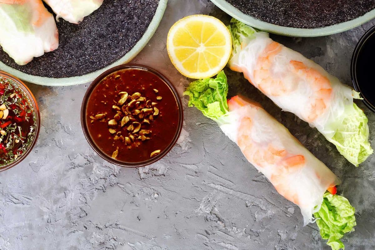 504 Fresh Shrimp Rolls (Two Rolls)