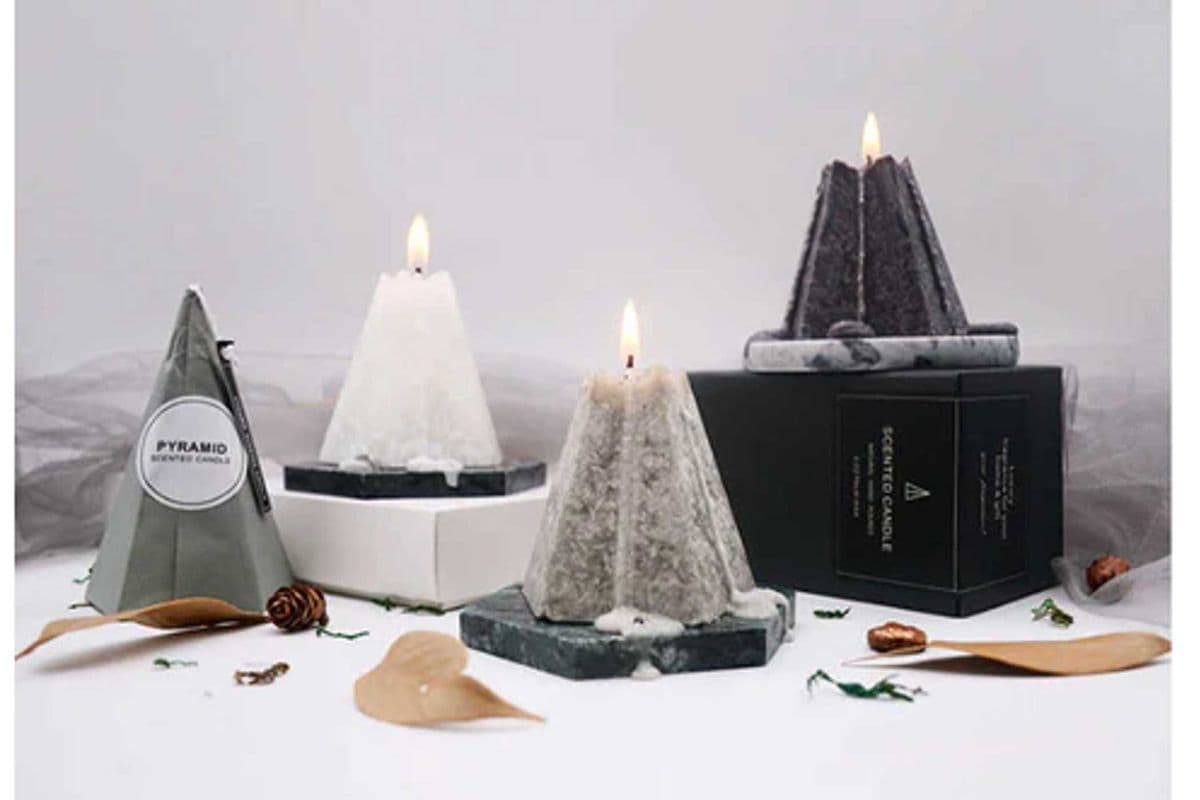 Pyramid Soy Wax Candle
