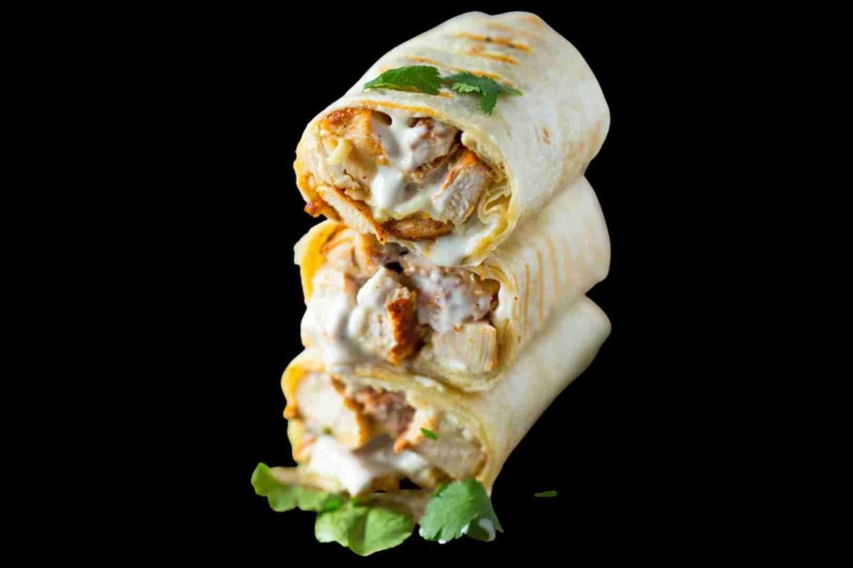 Cajun Chicken Wrap