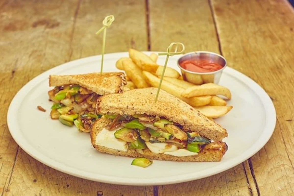 Grilled Vegetable Sandwich