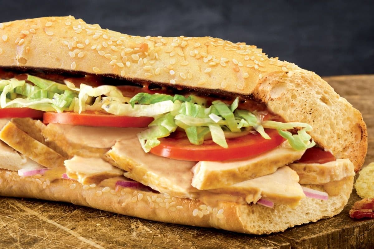 Small Honey Bourbon Chicken Sub