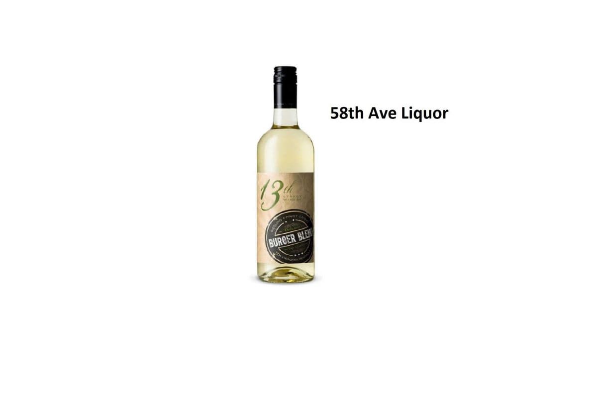 13TH STREET BURGER BLEND WHITE 750ML (1 x 750ML)