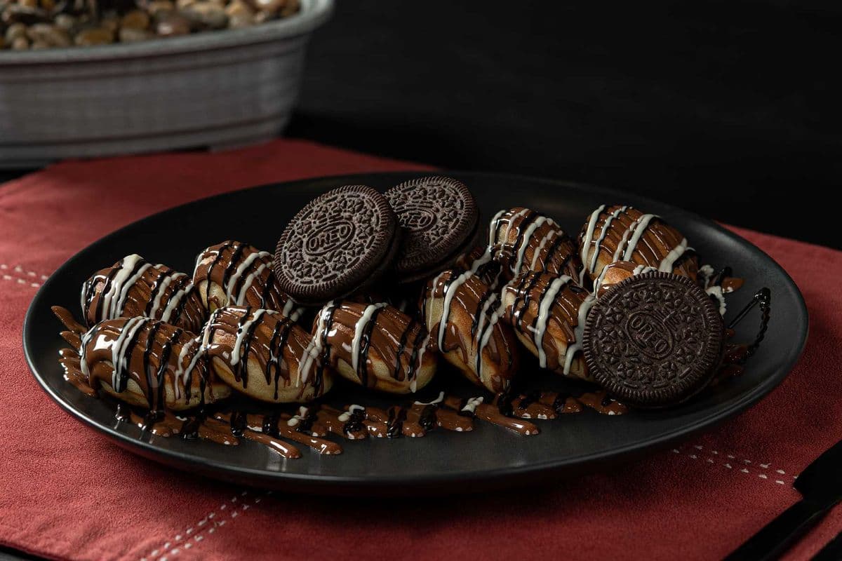 Oreo Blast Mini Pancakes