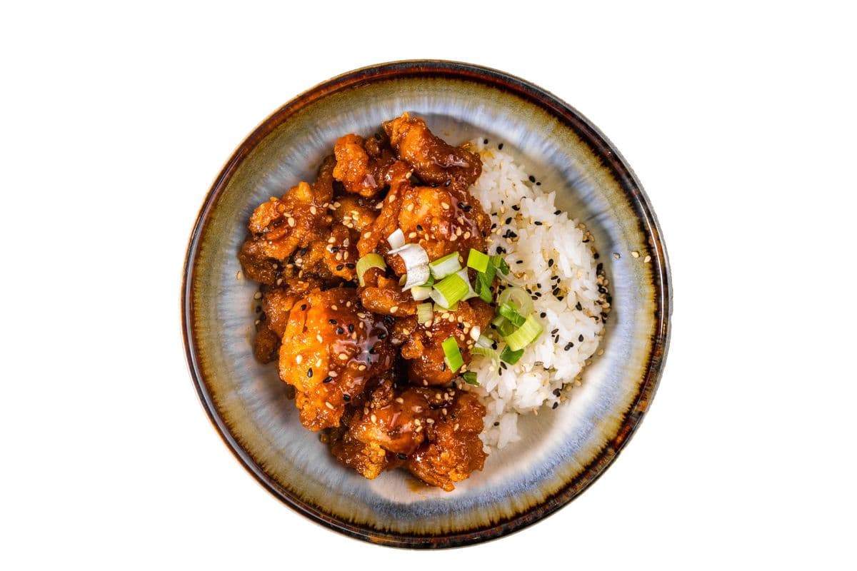 Soy Garlic Chicken On Rice