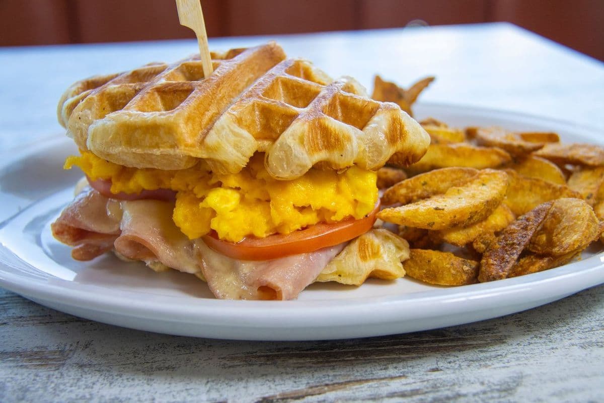 Croffle Breakfast Sandwich
