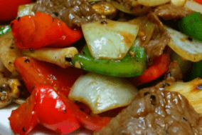 Beef in Pepper Sauce 黑椒牛肉