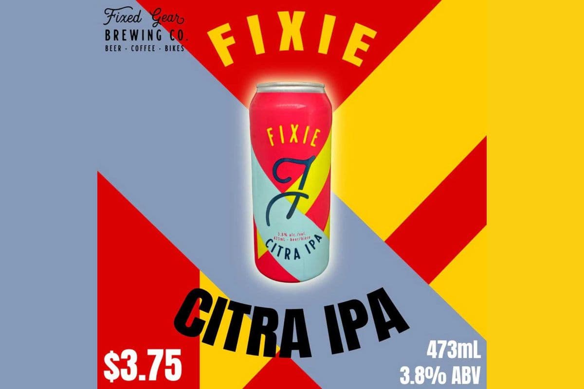 Fixie Citra IPA (16oz Canned Beer) (1 x 473 mL)