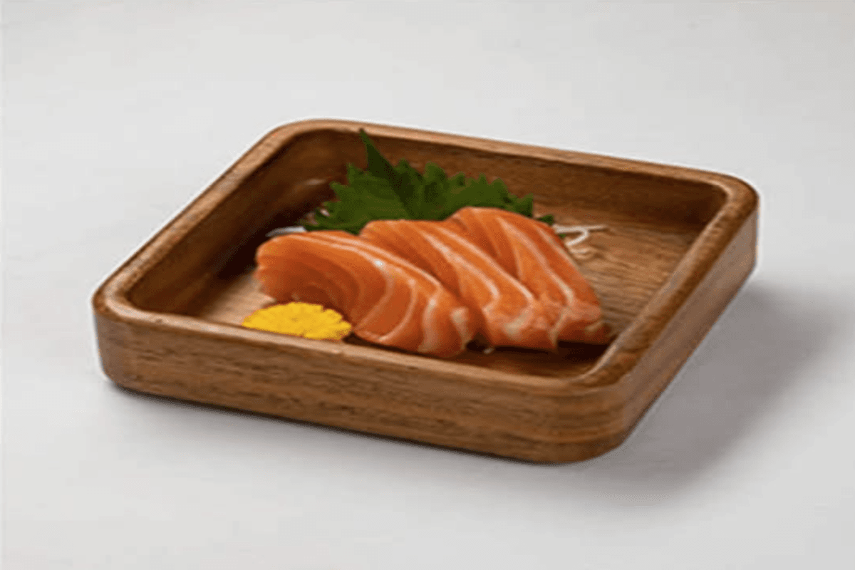201. Salmon Sashimi (Sake) (3 pcs)
