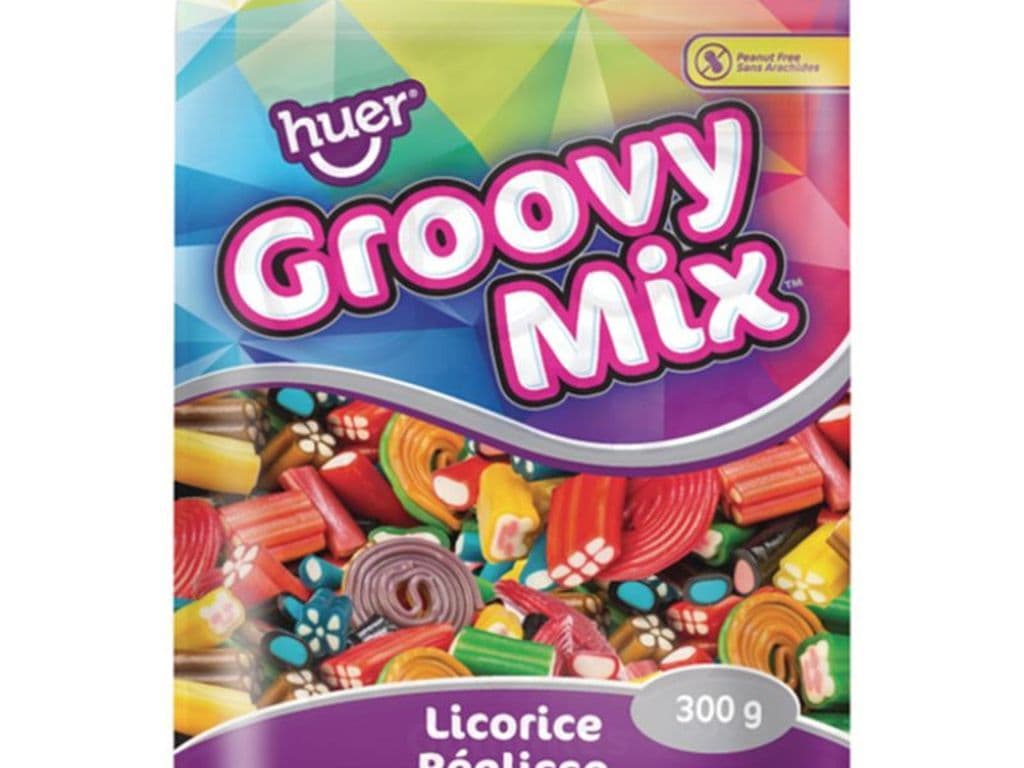 HUER GROOVY MIX LICORICE 150G