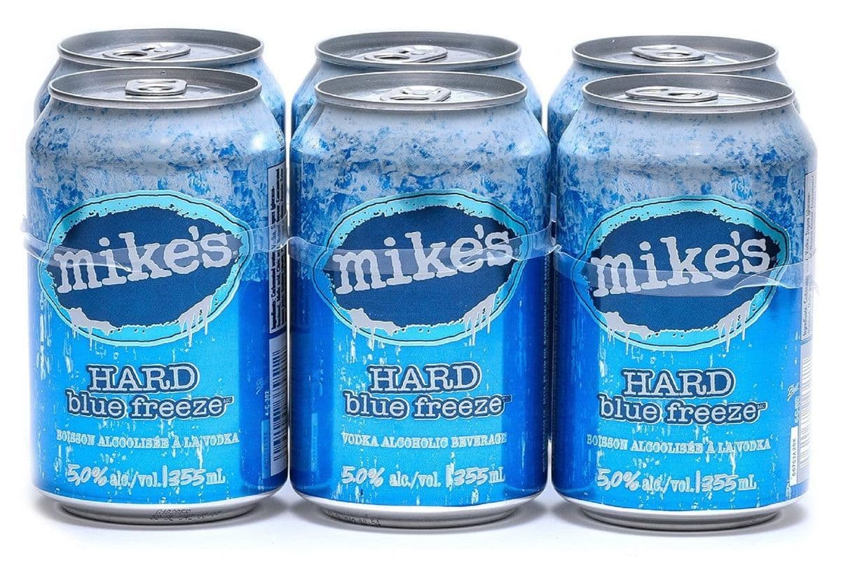 831162. Mikes Hard Blue Freese (6 Cans) (1 x 6pc)