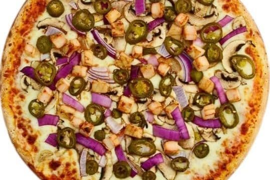 Party Chicken Supreme Pizza