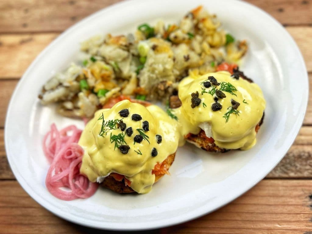 Smoked Salmon Benny