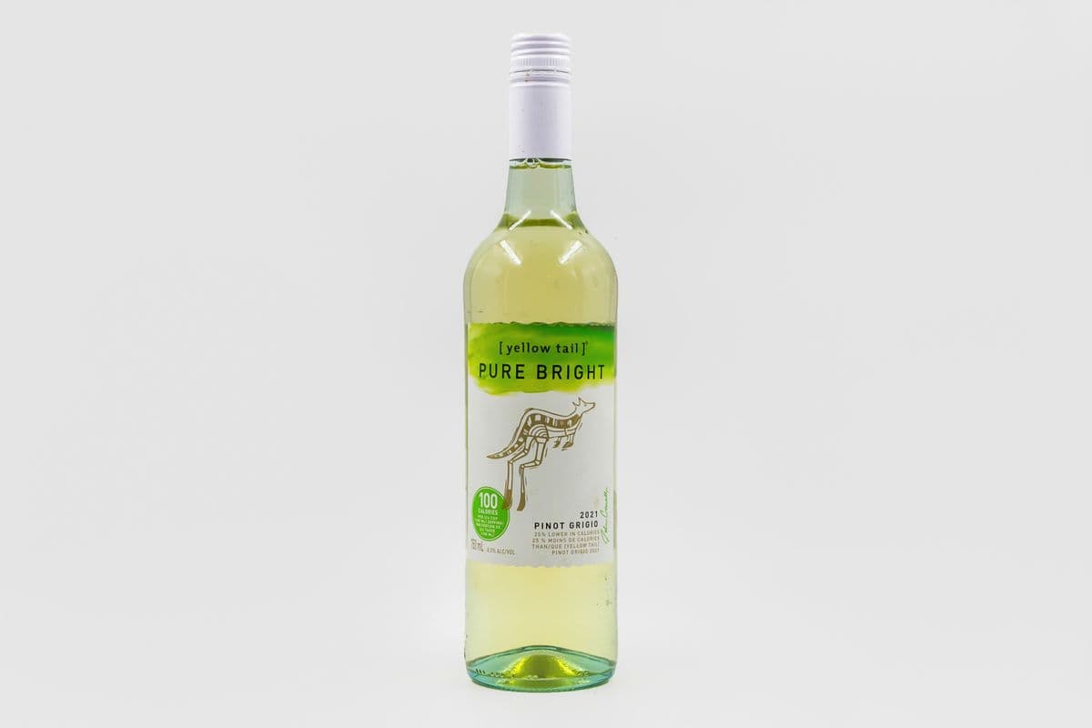 YELLOW TAIL PURE BRIGHT PINOT GRIGIO 750ML (1 x 750ML)