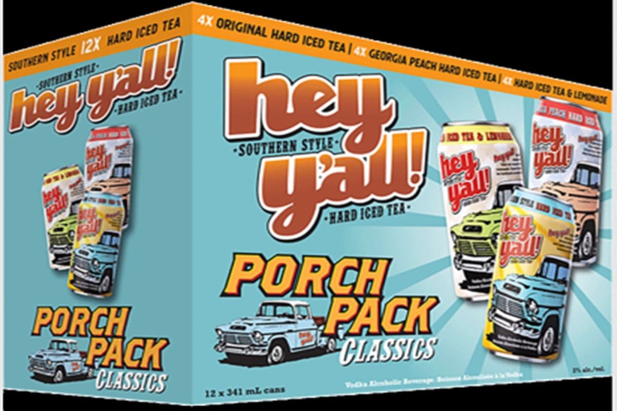 Hey Y'all Porch Pack Classic Cans (12 x 341ml)