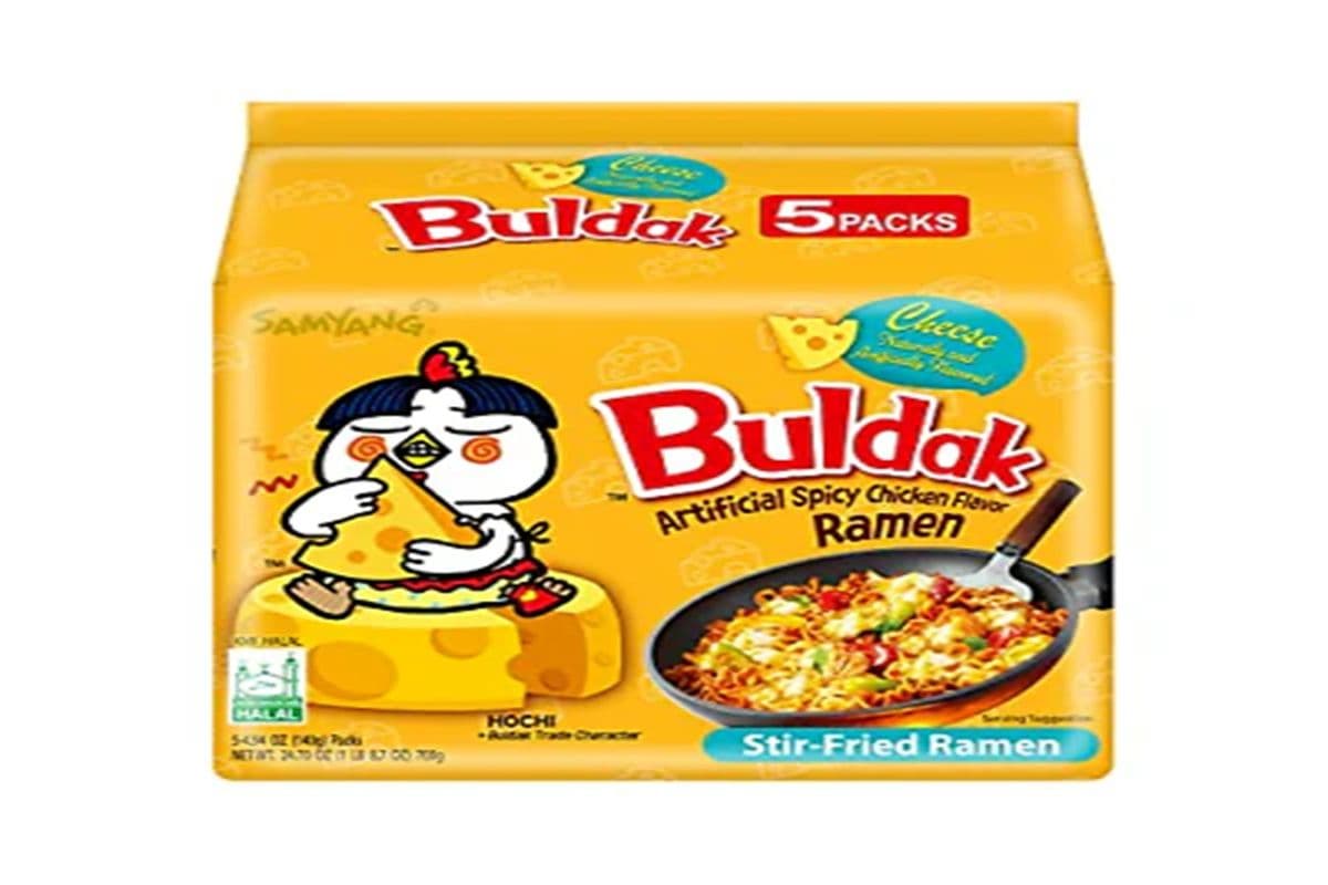 Buldak Cheese Noodles (5 Pack)