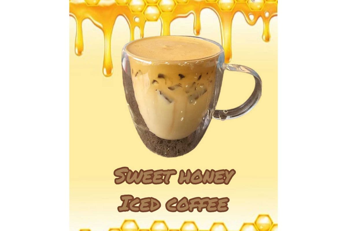 Sweet Honey Iced Coffee (16oz)
