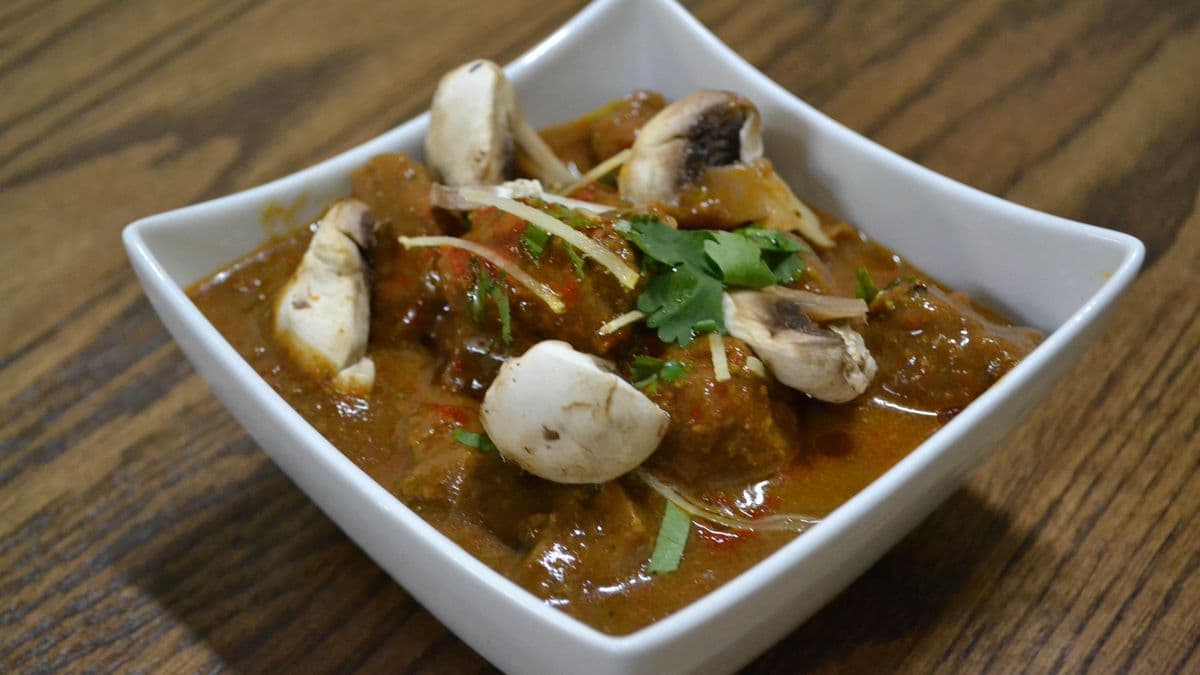 Mushroom Bhuna