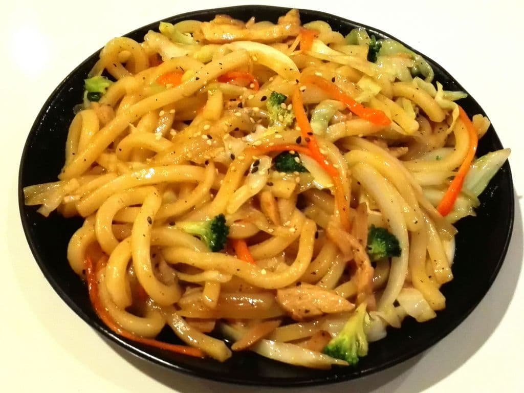 I09.Chicken Fried Udon/Ramen