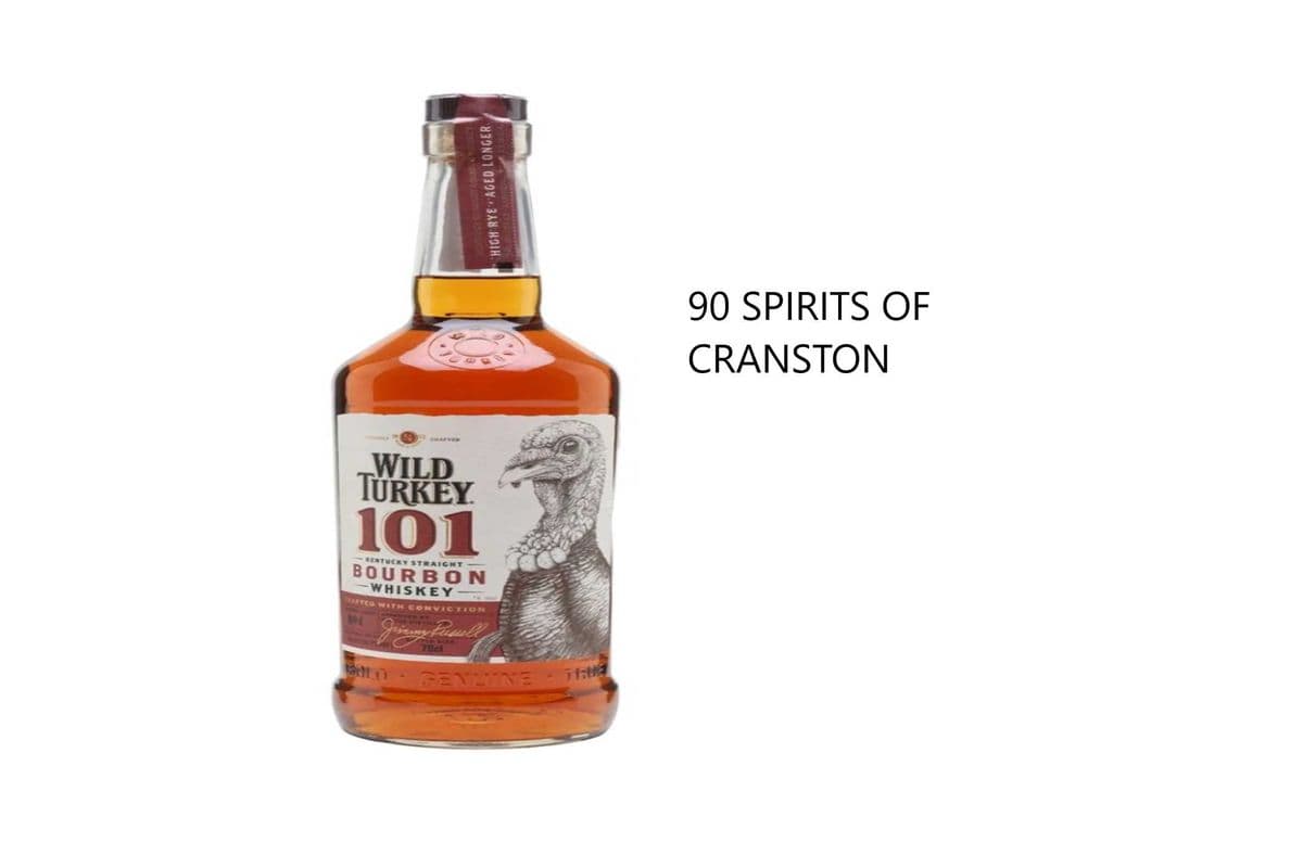 WILD TURKEY 101 BOURBON 750ML (1 x 750ML)