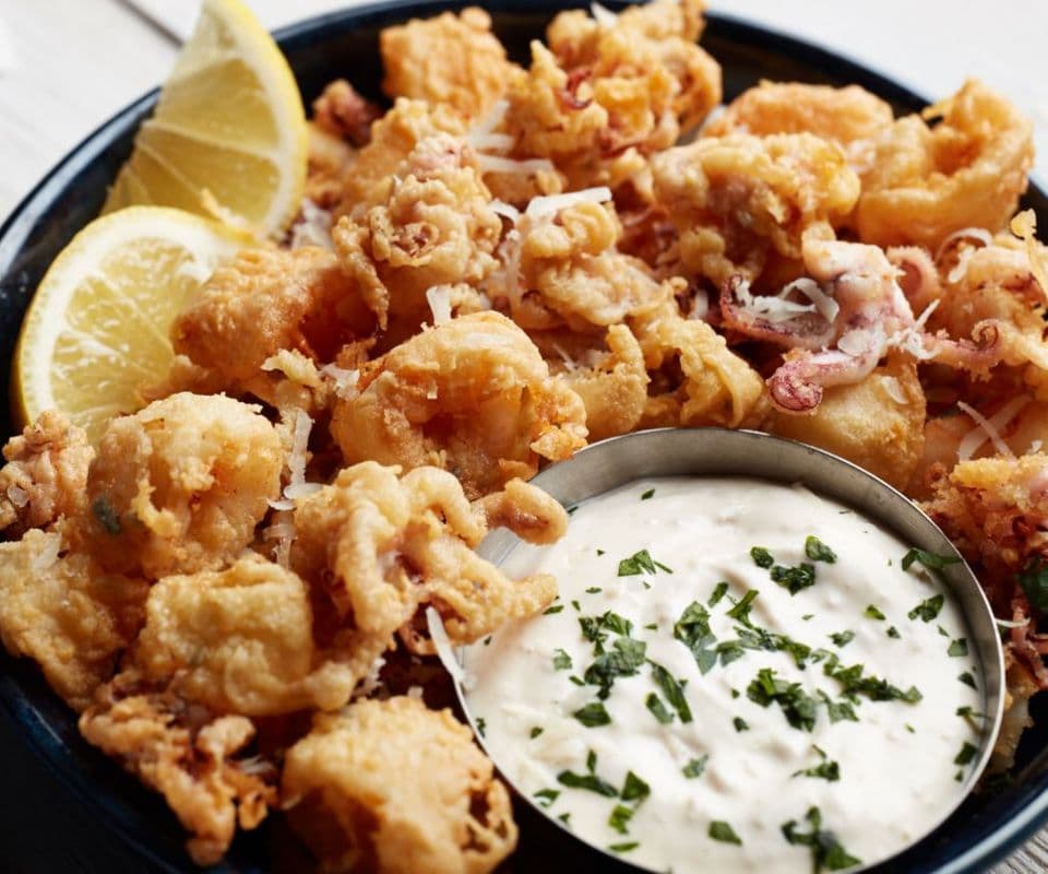 High End Bistro Calamari
