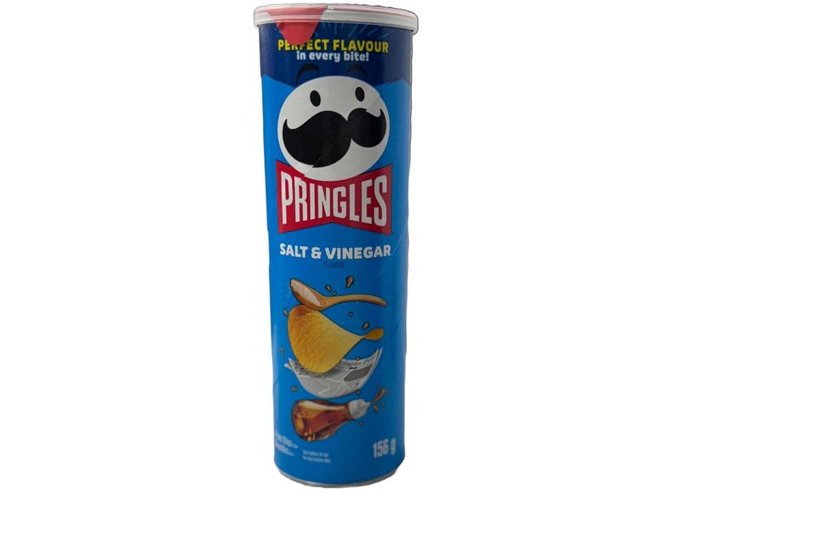 Pringles Salt and Vinegar (156g)
