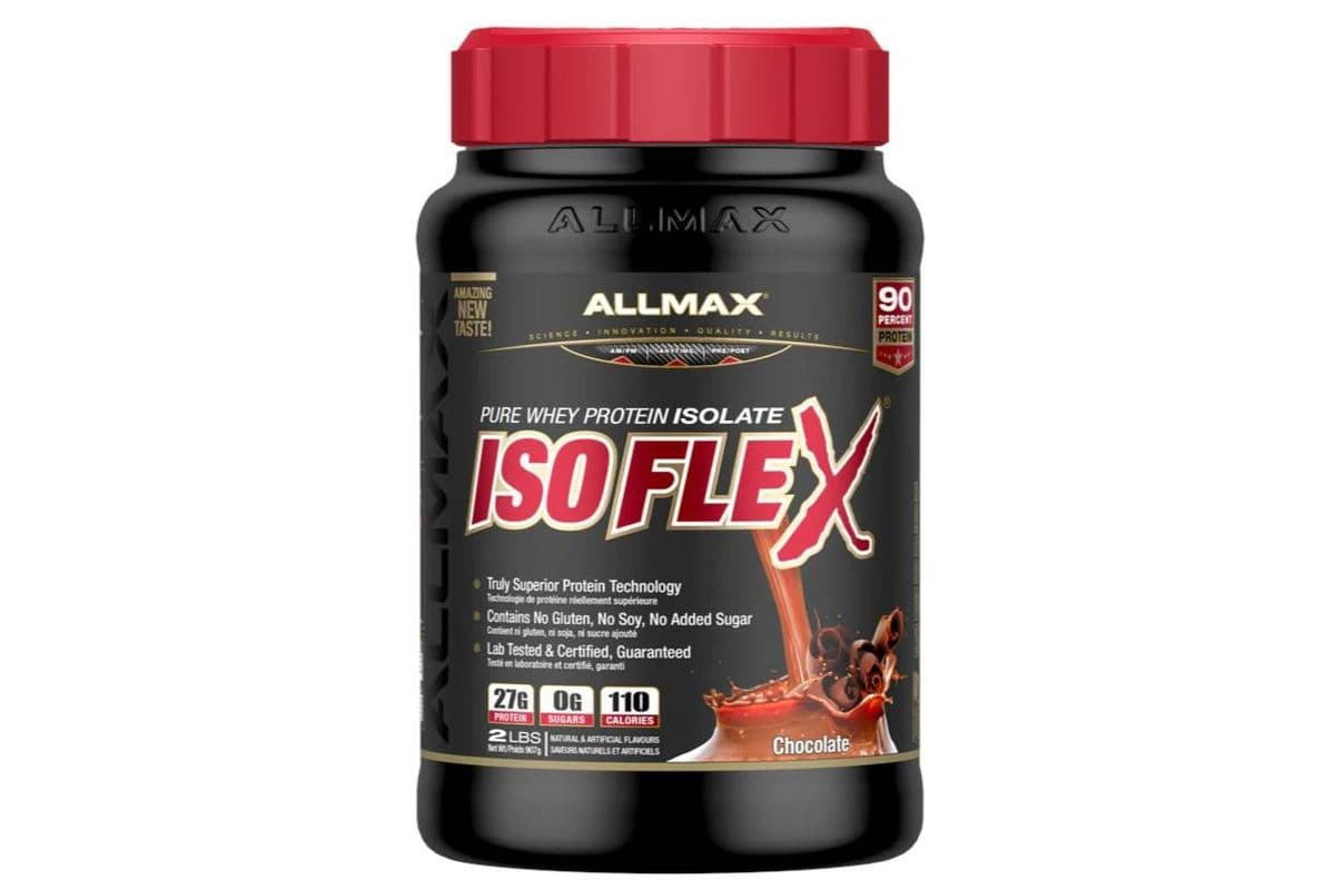 Allmax Nutrition Isoflex Chocolate Protein Powder (2 lb)