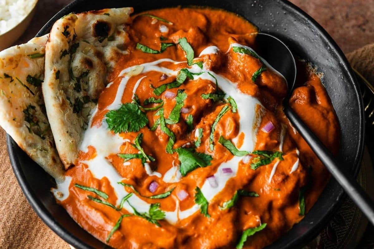 Butter Chicken And Naan