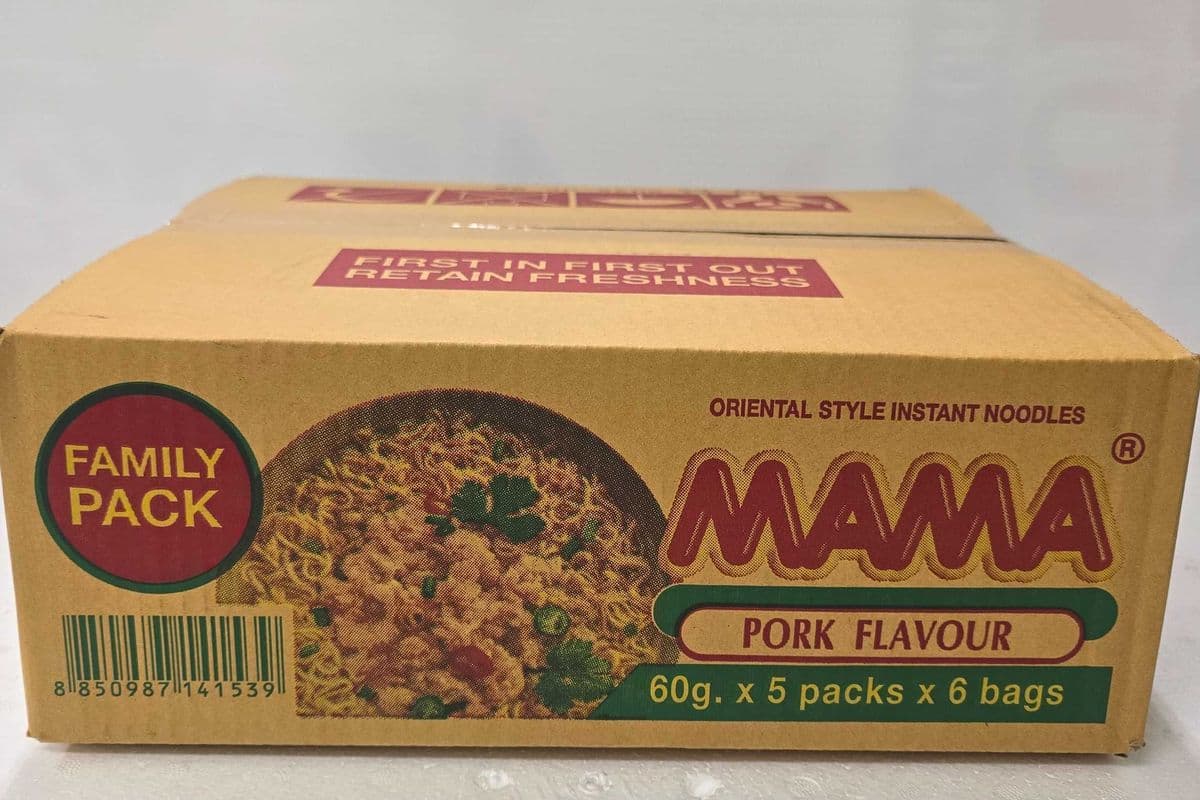 MaMa pork flavour instant noodle (Family Pack)