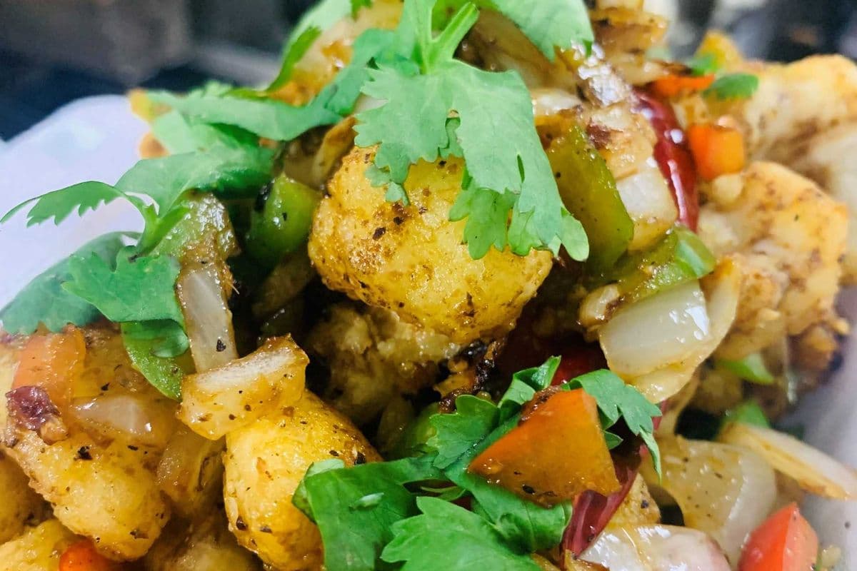 Deep Fried Spicy Cauliflower