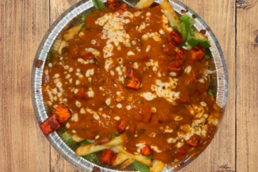 Loaded Tandoori Paneer Poutine
