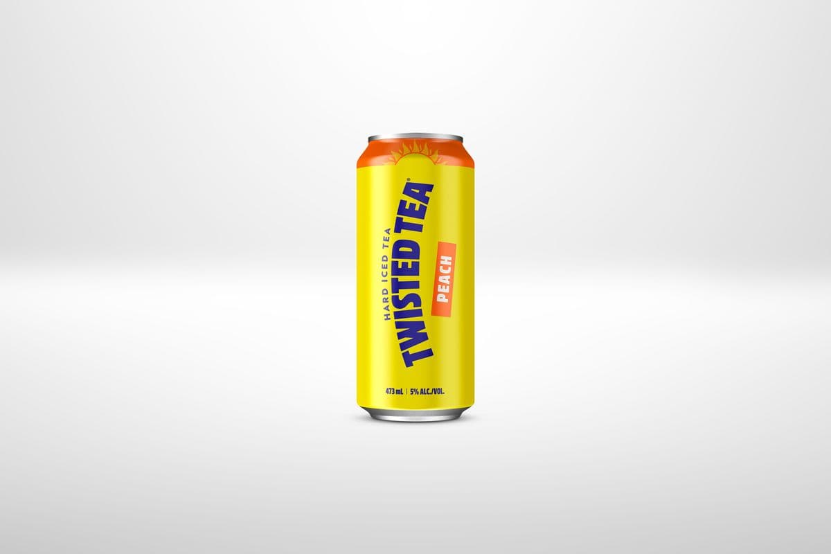Twisted Tea Peach (1 x 473 ml)